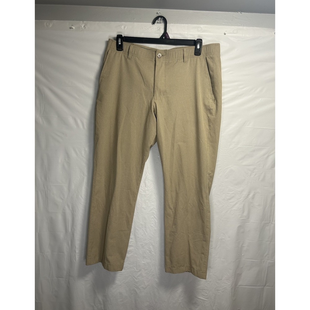 Under Armour Match Play Showdown Pants‎ Men's 36x29 Performance Brown Golf